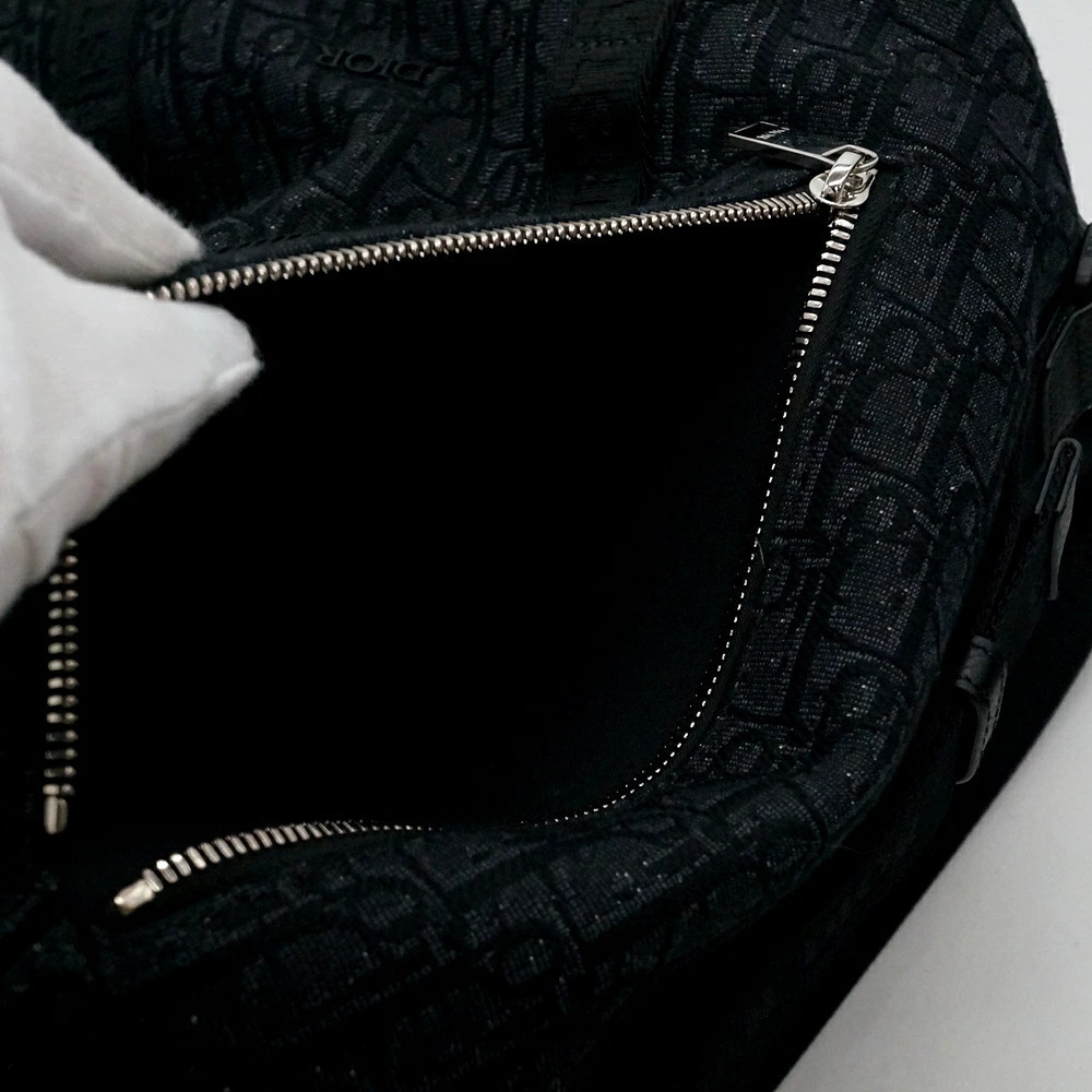 Christian Dior Oblique Safari Backpack Black